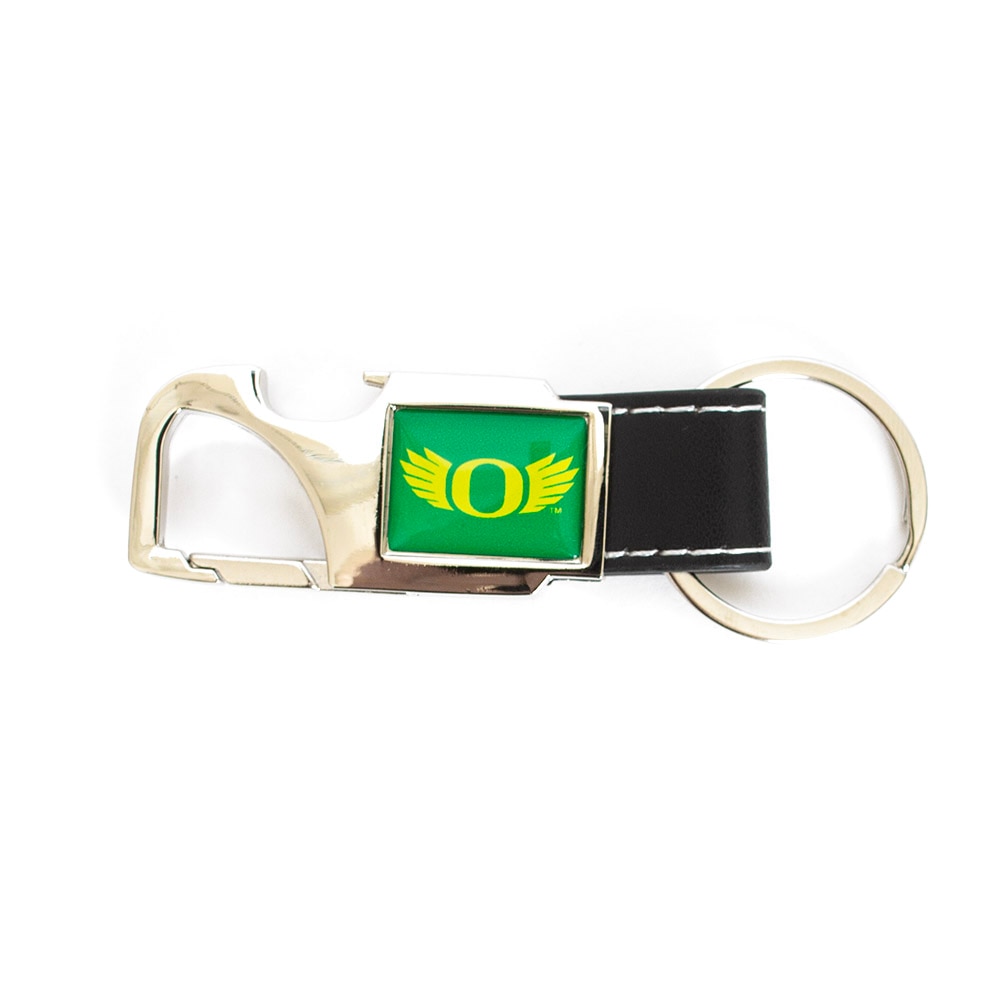 O Wings, Spirit Product, Green, Keychain/Keytag, Gifts, Trigger Snap, Bottle Opener, Carabiner, 953098